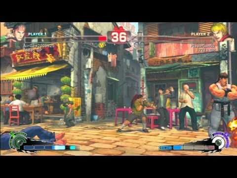 SSF4 Rank Match  AirGen2009825 (RY)  vs  Playerjun52 (KE)