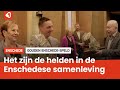 Uitreiking van de gouden Enschede-speld 2021
