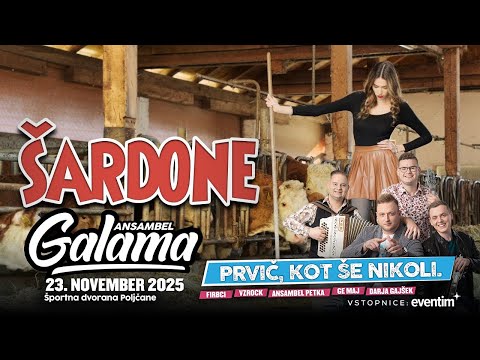 ANSAMBEL GALAMA - ŠARDONE (Official 4K video)