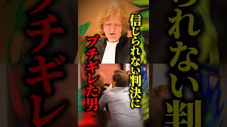 【衝撃】2歳の娘と祖父母を奪われた父親が激怒！→裁判官に椅子を投げつけた…あまりに軽い判決の理由とは？ #shorts