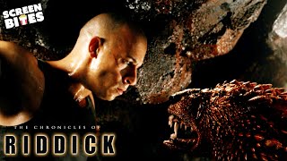 Riddick Tames A Hellhound  | The Chronicles Of Riddick (2004) | Screen Bites