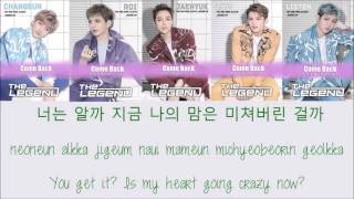 The Legend - Crush On You [Hang, Rom & Eng Lyrics]