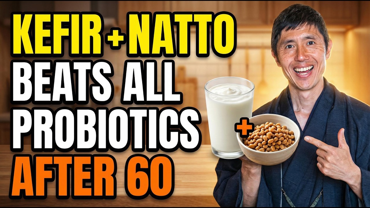 Why Kefir + Natto Beats All Other Probiotics After 60: The Multi Strain Secret