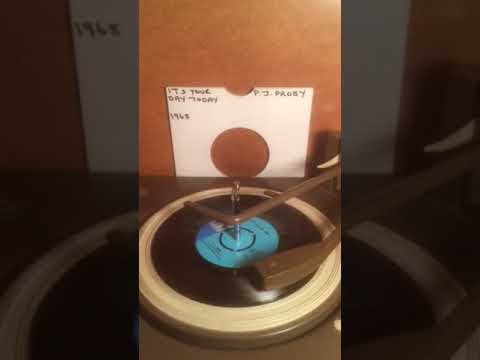 P.J . Proby - It’s Your Day Today ( Vinyl 45 ) From 1968 Played On My Stereophonic Radiogram.