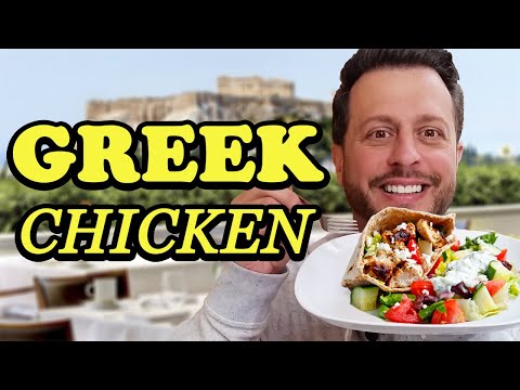 GREEK CHICKEN with Tzatziki Sauce Recipe | Sal Governale