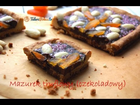 Mazurek truflowy (czekoladowy) - TalerzPokus.tv