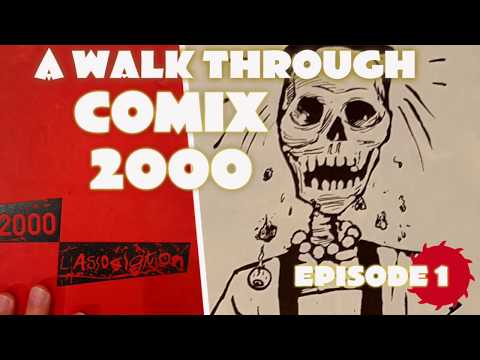 A Walk Through Comix 2000 - Episode 001 - Jessica Abel