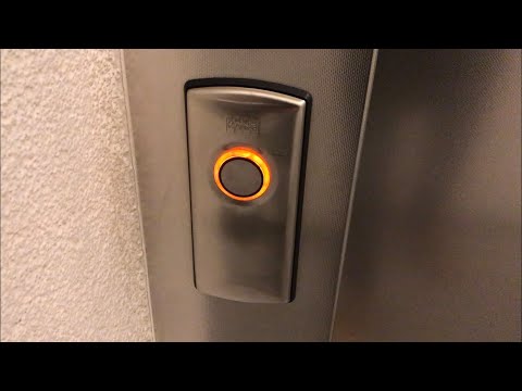 New 2008 KONE EcoDisc MRL traction Elevator at Stuttgart-Nord