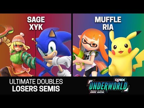 GDEX Underworld 2023 Doubles Losers Semis - Sage/XYK vs Muffle/RIA - SSBU Tournament
