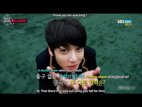 [ENG] 140902 The Show Pick 'The Idol that you want to go on a fall pinic with - Jungkook' - ABS