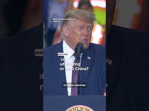 Can US manufacturing return from China?