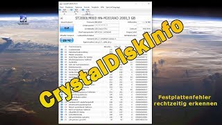 CrystalDiskInfo - Festplattenfehler rechtzeitig erkennen