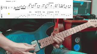 Download lagu [GUITAR SOLO TUTORIAL] Love me - Punch (With tab on screen) mp3