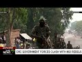 Dozens forced to flee as DRC government forces clash with M23 rebels in Bweza village