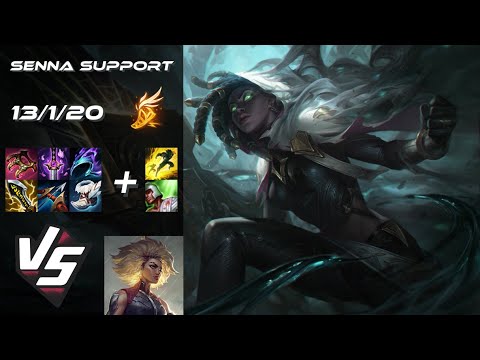 SUPPORT Senna vs Rell - NA Grandmaster Patch 14.5.1