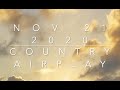 Billboard Top 60 Country Airplay Chart Nov 21 2020