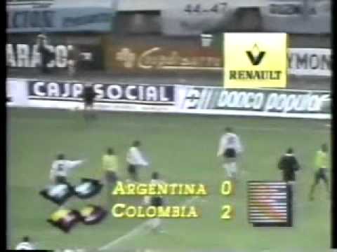 COLOMBIA VS ARGENTINA 1993/05/09
