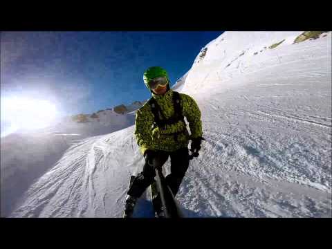 Val D'Isere black slopes downhill - Face