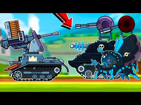 TANK FLAK VS ALL BOSSES in EPIC JOURNEY - Hills of Steel