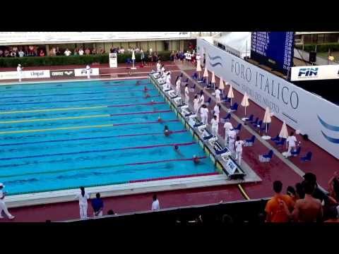 50 Stile Libero Seniores Maschi - Finale - CAMPIONATI ITALIANI ESTIVI JUNCADSEN 2013