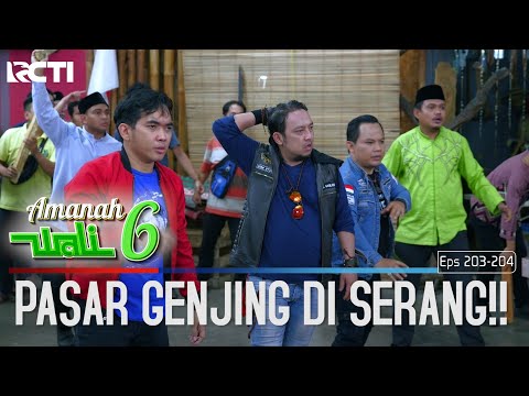 GAWAT!!! Pasar Genjing Di Serang - Amanah Wali 6