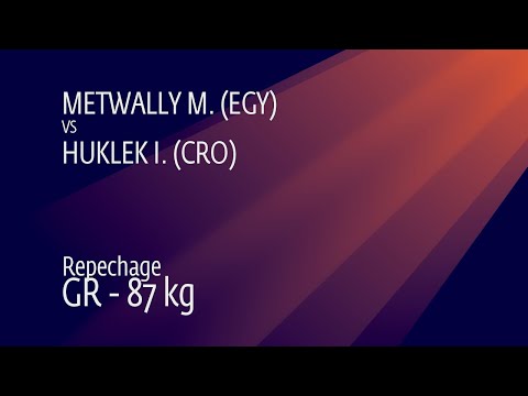 Repechage GR - 87 kg: M. METWALLY (EGY) v. I. HUKLEK (CRO)