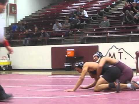 SA vs MSAC Wrestling Duel Meet 2010 - 157 Pounds: Aaron Lopez vs Sergio Guerrero
