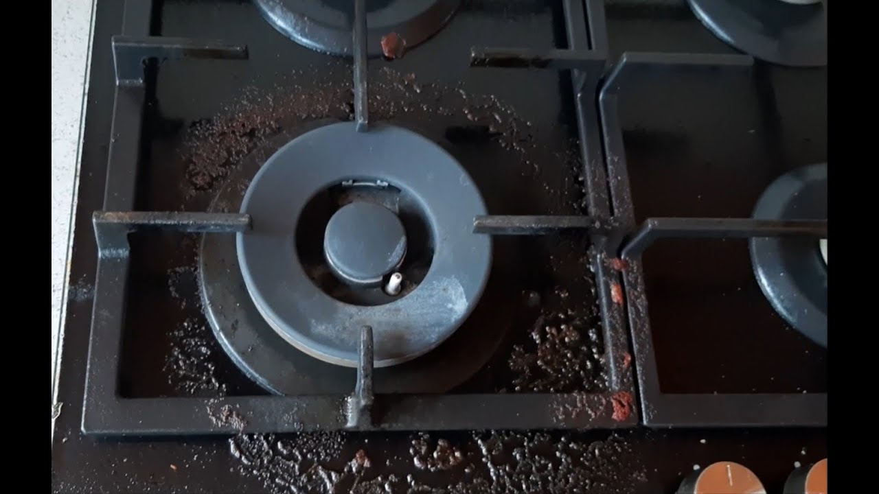 Płyta gazowa - czyszczenie 3