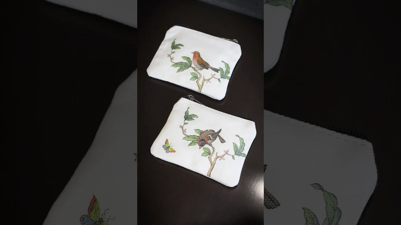 《ヘレンドコインポーチ》 #diy #デコパージュ #ハンドメイド #decoupage  #handmade  #shortsvideo