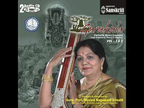 Carnatic Music Lessons by Prof Mysore Nagamani Srinath - Introduction and Gurubrahma Sloka