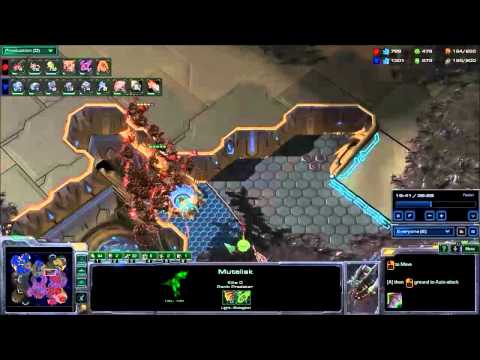 (Evil Geniuses) Demuslim(T) Vs  (Root) Kane(Z) Star Station Starcraft 2 II Replay Commentary
