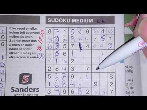 Stop the count! (#1779) Medium Sudoku puzzle. 10-21-2020 part 2 of 3