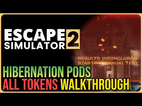 Escape Simulator 2 – 100% Walkthrough All Tokens – Lost Starship – Hibernation Pods