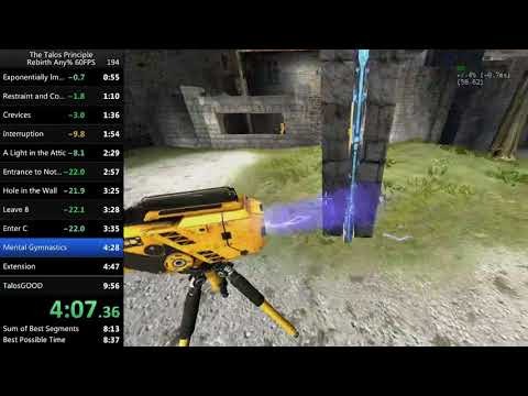 [WR] The Talos Principle - Rebirth 60FPS Any% in 9:02 IGT / 9:36 RTA