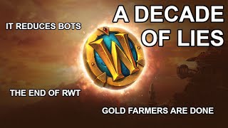 Why The WoW Token Has Never Stopped Real World Trading