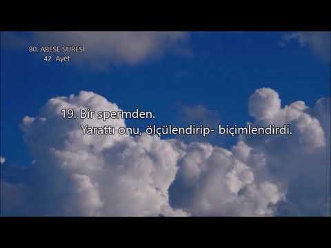 80  ABESE SURESİ