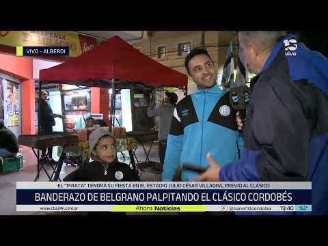 Banderazo de Belgrano esta tarde: accesos y cortes de tránsito en Alberdi