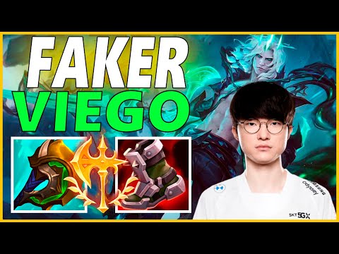 ⚡FAKER VIEGO JUNGLE GAMEPLAY⚡SEASON 12 LEAGUE OF LEGENDS