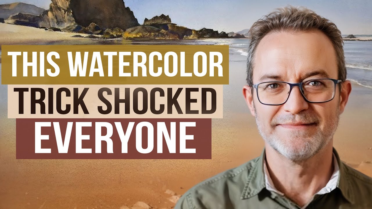 Revolutionise Your Watercolor Painting in Just 20 Minutes with Antonio Bartolo