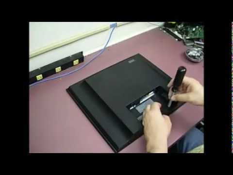 Repairing a LG L1932TQ LCD monitor with powerup issues - Part 1 disassembly