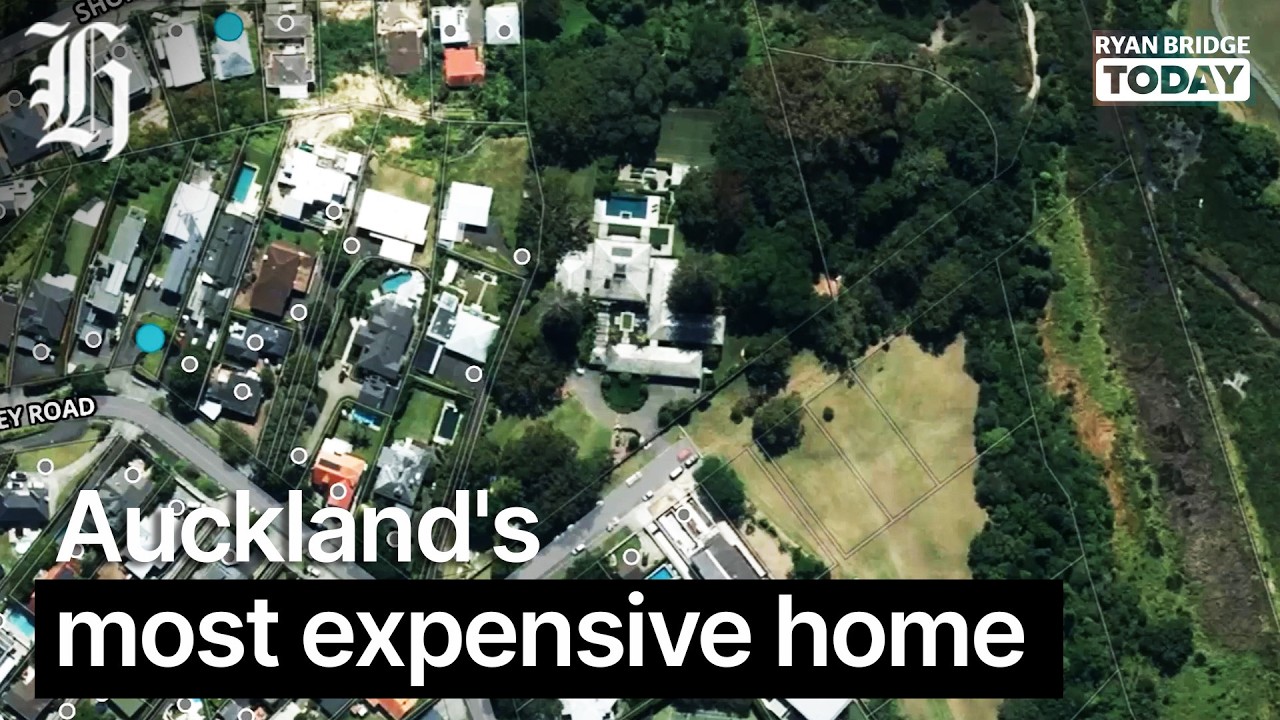 Price tag on Auckland's most expensive home revealed | Ryan Bridge TODAY