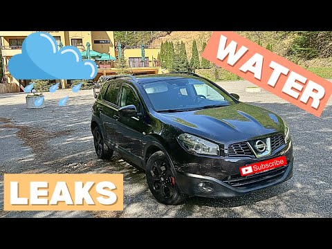 Nissan Qashqai J10 Water Leaks - How I fixed the problem !