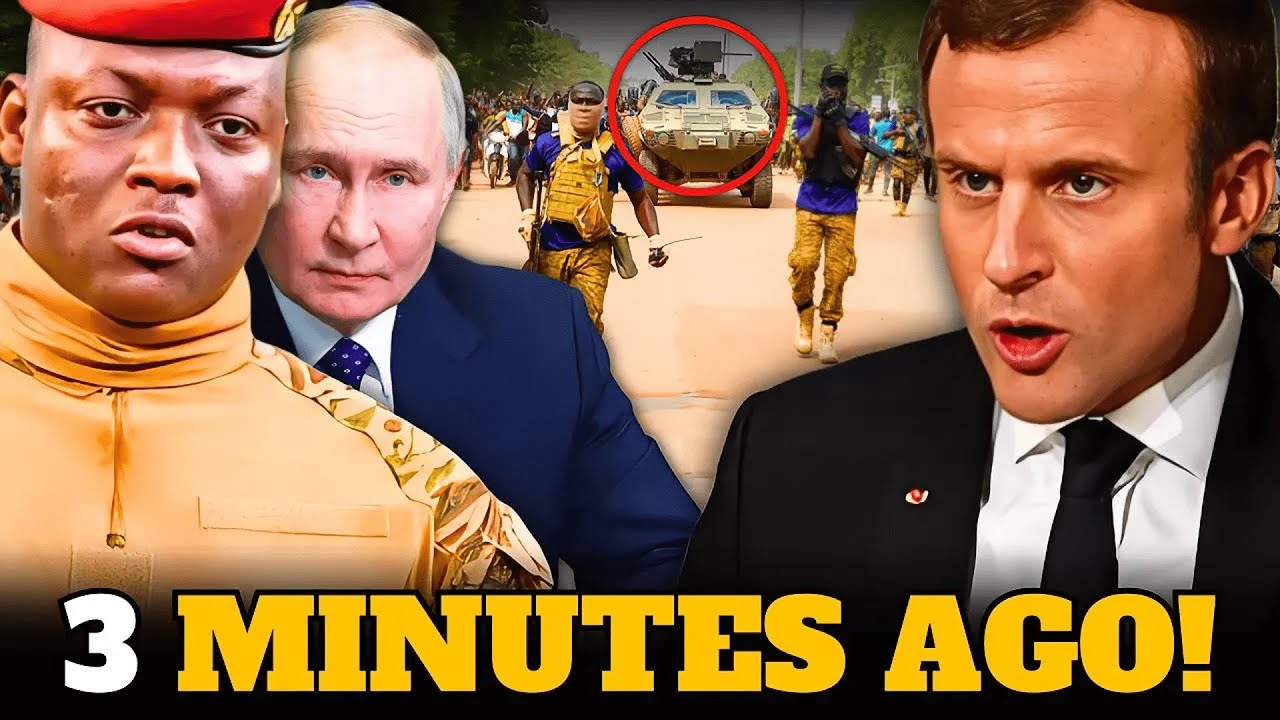 Panic in Paris Captain Traoré Welcomes More Troops from Russia, Venezuela & Cuba