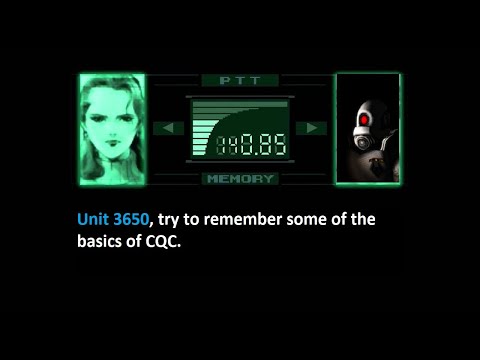 Unit 3650 remembers some of the basics of CQC - Entropy Zero 2 edition