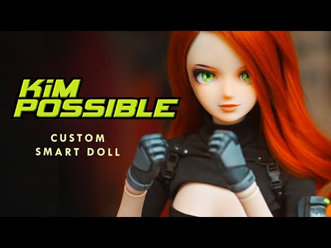 We made a semi-real KIM POSSIBLE! • Smart Doll OOAK Custom Doll