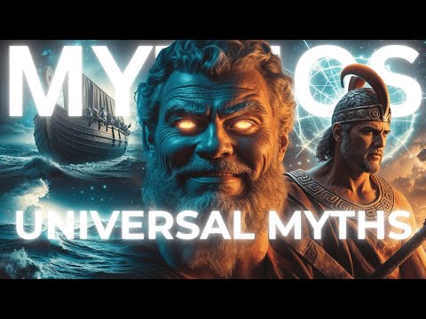 Universal Myths 🌍 Floods, Tricksters & Heroes Shared Across Cultures | Global Mythology Explained