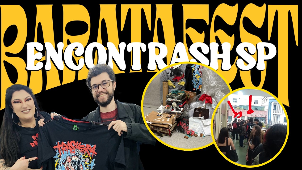 COMO FOI O ENCONTRASH SP, TUDO QUE GANHAMOS E SORTEIO DA PRÓXIMA LISTA ESTÚPIDA DE DVD
