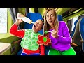 BABY S FIRST TIME ON THE TRAIN 24 HOURS Part 3