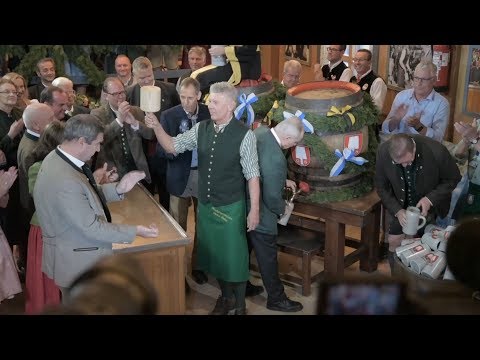 Wieder zwei Schläge - Das 186. Oktoberfest ist eröffnet
