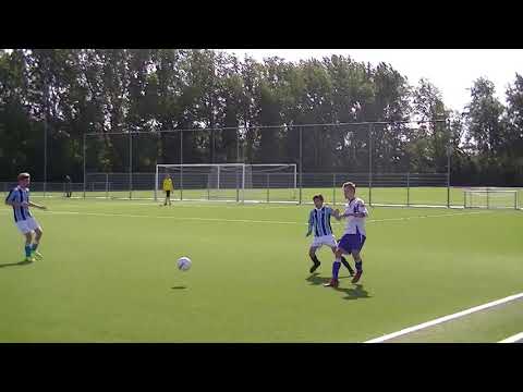 sv Hillegom Jo16-2 - vv Uno Jo16-2 beker 8-1